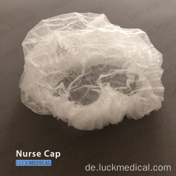Einweg -Krankenpfleger -Abschlusskappe medizinische Kappe